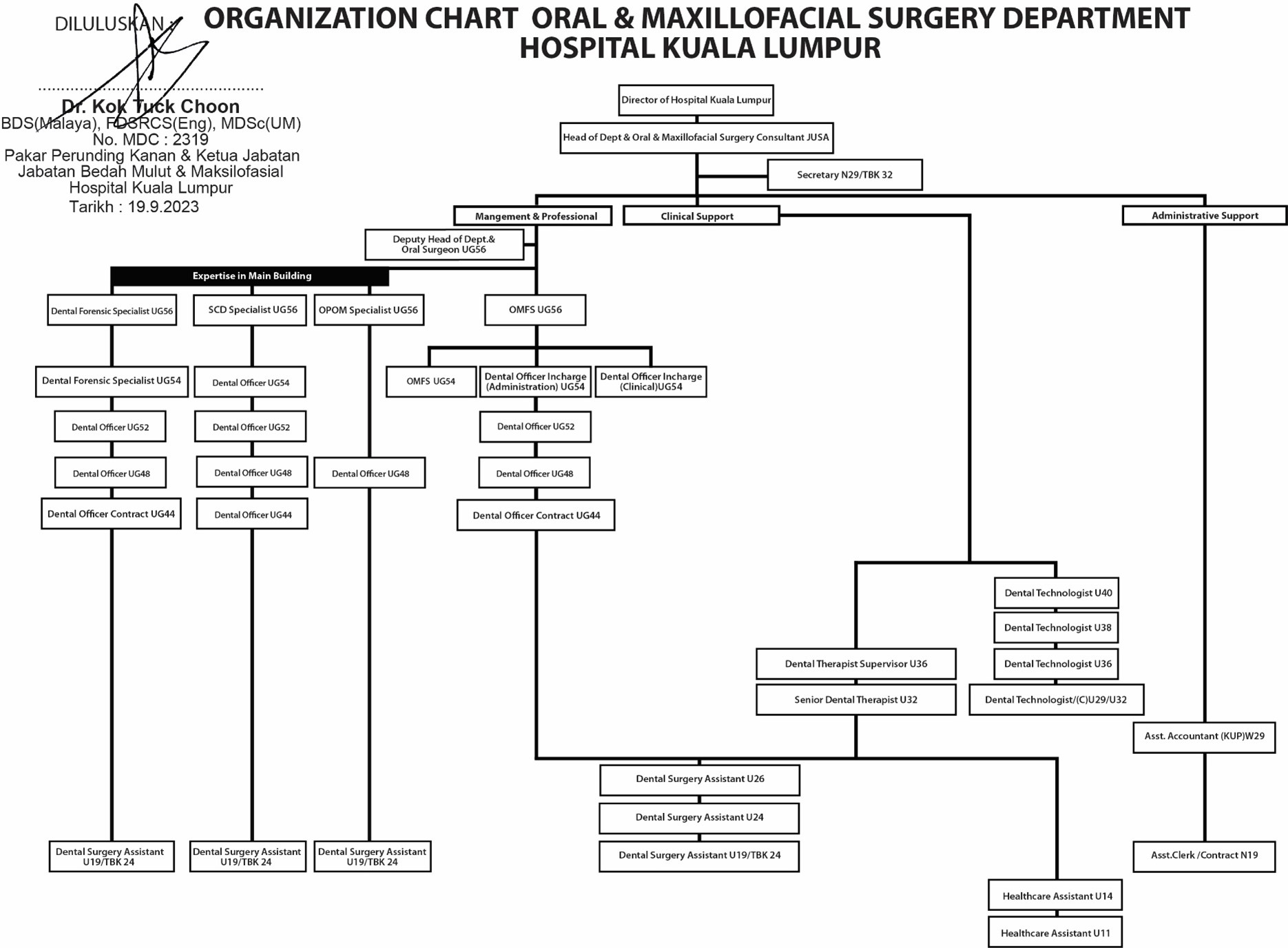 Organisation Chart